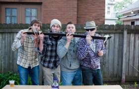 News No Slopes Necessary: Chilling With the “Shot Ski” on College Campuses Everywhere for College Students