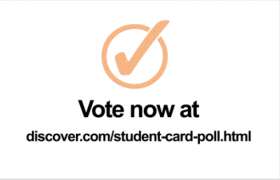 Discover Passes Halfway Point in Discover It Student Card Design Poll