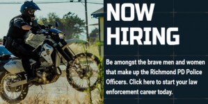 Las Positas Jobs Police Officer Posted by CIty of Richmond for Las Positas College Students in Livermore, CA