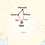 AVC Student Travel Northern India by Rail for Antelope Valley College Students in Lancaster, CA