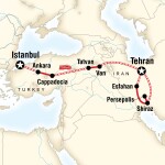Chipola Student Travel Istanbul to Tehran by Rail for Chipola College Students in Marianna, FL