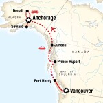 Student Travel Vancouver & Alaska by Ferry & Rail for College Students