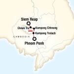 KUMC Student Travel Mekong River Adventure – Siem Reap to Phnom Penh for University of Kansas Medical Center Students in Kansas City, KS