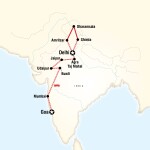 RCC Student Travel Northern India & Rajasthan to Goa by Rail for Rogue Community College Students in Grants Pass, OR