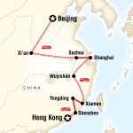 FCC Student Travel Beijing to Hong Kong–Fujian Route for Frederick Community College Students in Frederick, MD