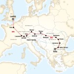 Drury Student Travel London to Sofia by Rail for Drury University Students in Springfield, MO