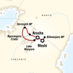 Grinnell Student Travel Kilimanjaro - Lemosho Route & Serengeti Adventure for Grinnell College Students in Grinnell, IA