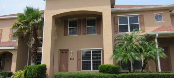 BCU Housing VENETIAN BAY - Spacious 2 bed, 2.5 bath, townhome Parkside South for Bethune-Cookman University Students in Daytona Beach, FL